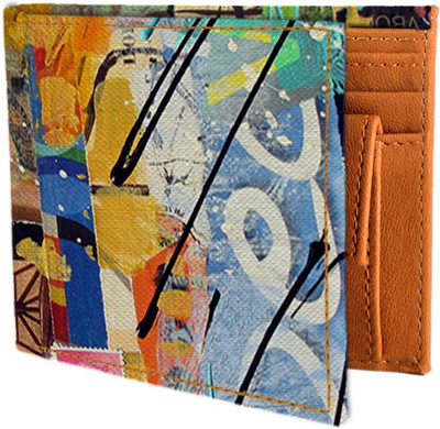

The Backbencher Men Brown Canvas Wallet(3 Card Slots)
