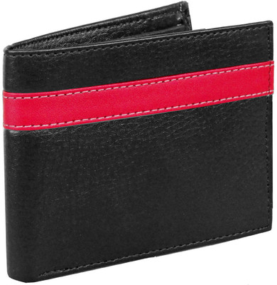 

Pellcaso Men Black Genuine Leather Wallet(6 Card Slots)