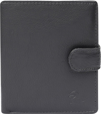 

Kara Men Black Genuine Leather Wallet(6 Card Slots)