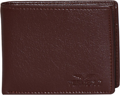 

Vermello Men Brown Artificial Leather Wallet(6 Card Slots)