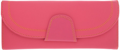

Cuddle Girls Pink Fabric Wallet(4 Card Slots), Baby pink