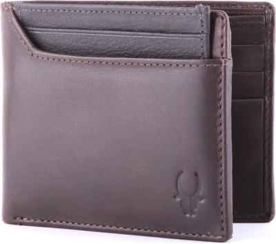 

WildHorn Men Brown Genuine Leather Wallet(6 Card Slots)