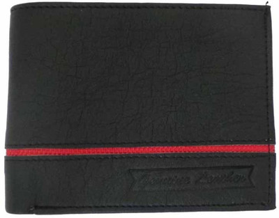 

OODI Men Black Genuine Leather Wallet(3 Card Slots)