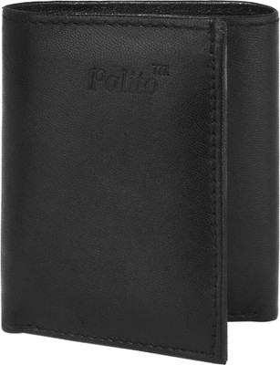 

palito Men Black Genuine Leather Wallet(5 Card Slots)