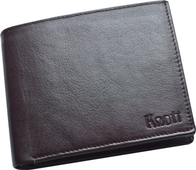 

Knott Men Brown Genuine Leather Wallet(15 Card Slots), Brown-16