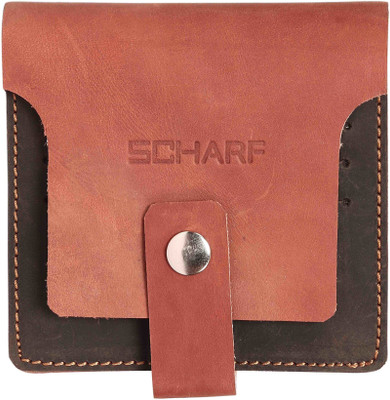 

Scharf Men Multicolor Genuine Leather Wallet(6 Card Slots), Tan-36