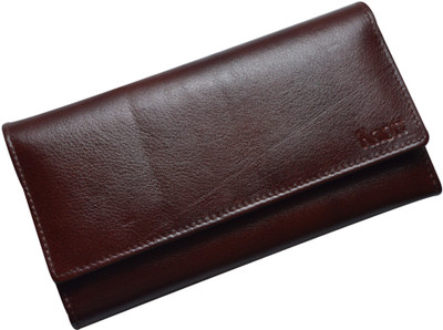 

Knott Women Casual, Evening/Party Brown Genuine Leather Wallet(4 Card Slots)