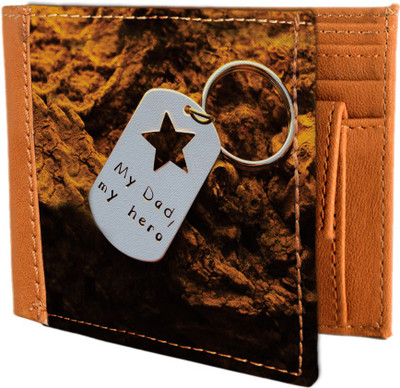 

The Backbencher Men Brown Canvas Wallet(3 Card Slots)
