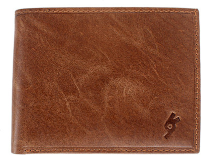 

Garri Men Brown Genuine Leather Wallet(8 Card Slots)