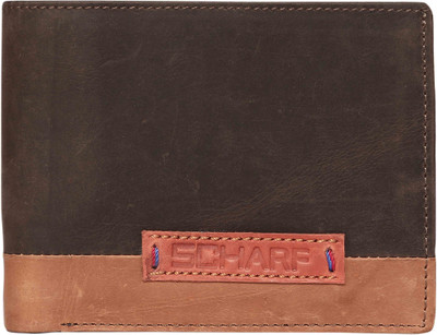 

Scharf Men Multicolor Genuine Leather Wallet(6 Card Slots), Black-60