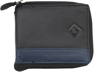 

Giani Bernard Men Black Genuine Leather Wallet(8 Card Slots), Black-01