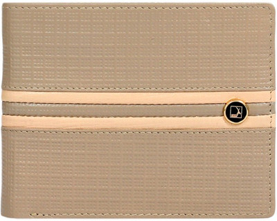 

Da Milano Men Beige Genuine Leather Wallet(6 Card Slots)