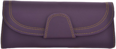 

Cuddle Girls Casual, Formal, Travel, Trendy Multicolor Fabric Wallet(4 Card Slots), Purple