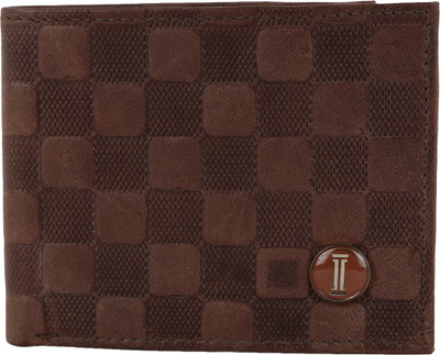 

INLAY Boys Casual Brown Genuine Leather Wallet(8 Card Slots)