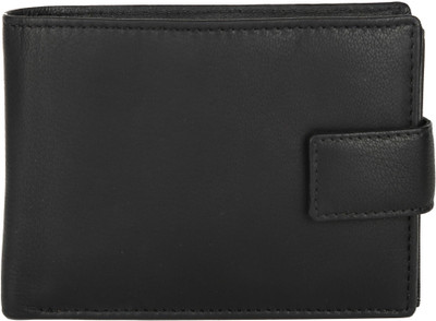 

WildHorn Men Black Genuine Leather Wallet(10 Card Slots)