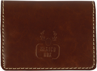 

MexicoBox Boys Maroon Genuine Leather Money Clip(2 Card Slots)