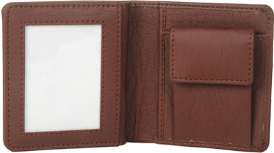 

Hashain Leather Works Boys Brown Genuine Leather Money Clip(6 Card Slots)