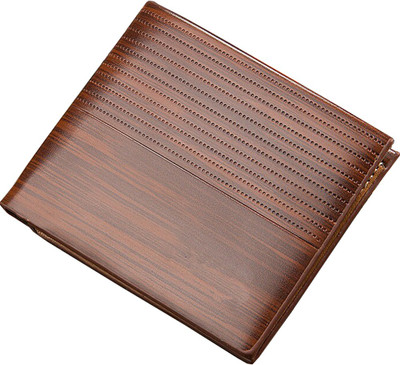 

Accezory Men Brown Artificial Leather Wallet(7 Card Slots)