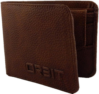 

Orbit Men Tan Genuine Leather Wallet(5 Card Slots)