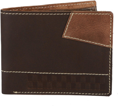 

WildHorn Men Brown Genuine Leather Wallet(3 Card Slots)