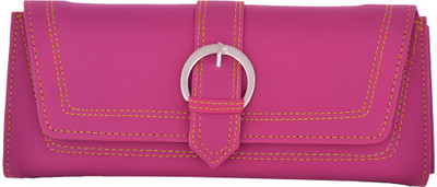 

Cuddle Girls Casual, Formal, Travel, Trendy Multicolor Fabric Wallet(4 Card Slots), Pink