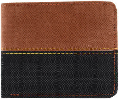 

Bagaholics Men Black, Brown Artificial Leather Wallet(4 Card Slots)