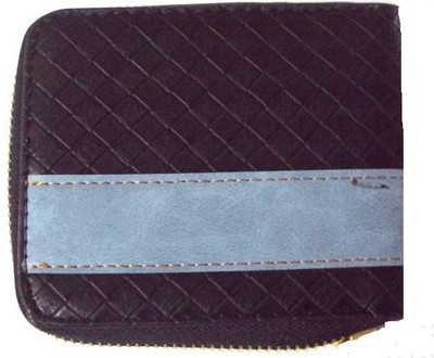 

Arty Crafty Boys Black Genuine Leather Wallet(15 Card Slots)