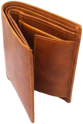 

REBECO Men Brown Artificial Leather Wallet(4 Card Slots), Brn