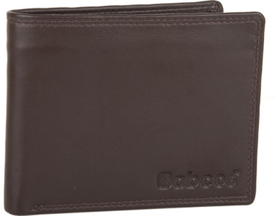 

Abcos Men Brown Genuine Leather Wallet(5 Card Slots), W00103-brown