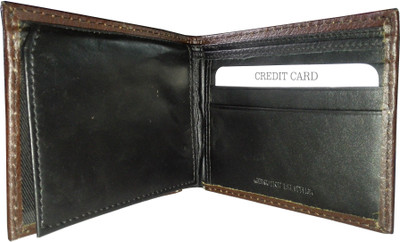 

X Men Brown Genuine Leather Wallet(4 Card Slots)