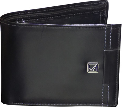 

Kan Men Black Genuine Leather Money Clip(4 Card Slots)