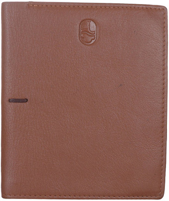 

Global Impex Men Tan Genuine Leather Wallet(12 Card Slots)