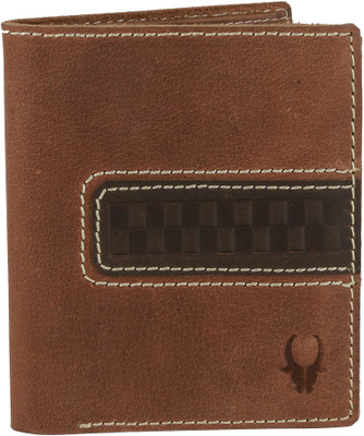 

WildHorn Men Brown Genuine Leather Wallet(6 Card Slots)