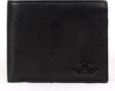 

Swiss Connection Men Black Genuine Leather Wallet(10 Card Slots)