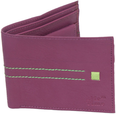

Lifetime Men Pink Artificial Leather Wallet(3 Card Slots)