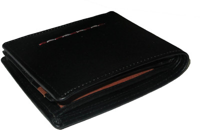 

eXcorio Men Casual Black Genuine Leather Wallet(7 Card Slots)
