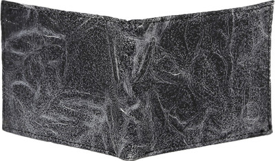 

INLAY Boys Black Genuine Leather Wallet(10 Card Slots), Charcoal black