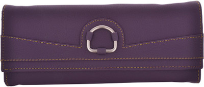 

Cuddle Girls Casual, Formal, Travel, Trendy Multicolor Fabric Wallet(4 Card Slots), Purple