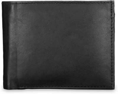 

Teakwood Men Black Genuine Leather Wallet(8 Card Slots)