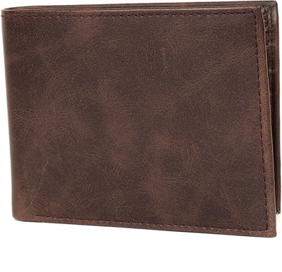 

SAIFI TRADERS Men Brown Artificial Leather Wallet(6 Card Slots)