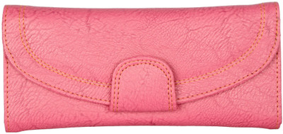 

Cuddle Women Pink Fabric Wallet(4 Card Slots)