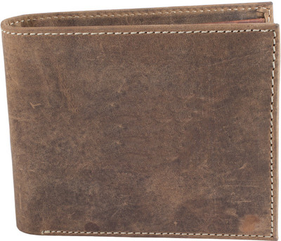 

Zeebros Men Brown Genuine Leather Wallet(6 Card Slots)