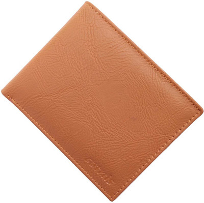 

Cotnis Men Tan Artificial Leather Wallet(6 Card Slots)