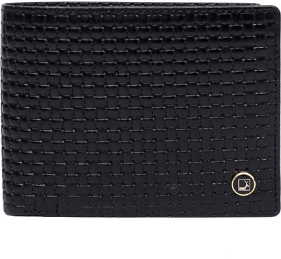 

Da Milano Men Black Genuine Leather Wallet(5 Card Slots)