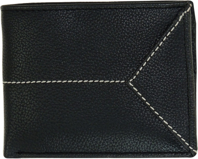 

Rabarman Men Black Genuine Leather Wallet(6 Card Slots)