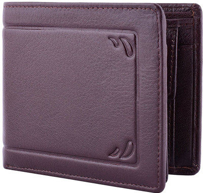 

Everyday Desire Men Brown Genuine Leather Wallet(6 Card Slots)