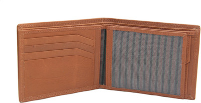

Adoria Men Tan Genuine Leather Wallet(8 Card Slots), Tn-01
