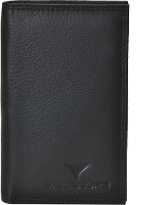 

VALENORE Men Black Genuine Leather Wallet(8 Card Slots)