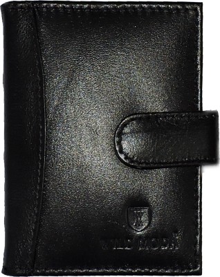 Wildmoda Men's 20 Card Holder(Set of 1, Black)