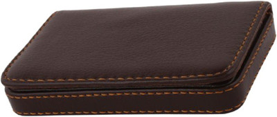 

U. R. GOD Boys Brown Artificial Leather Card Holder(1 Card Slot)